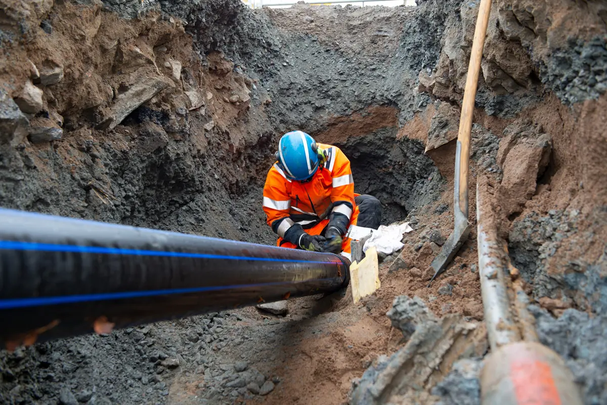 Fossilfrie rør Gøteborg kommune